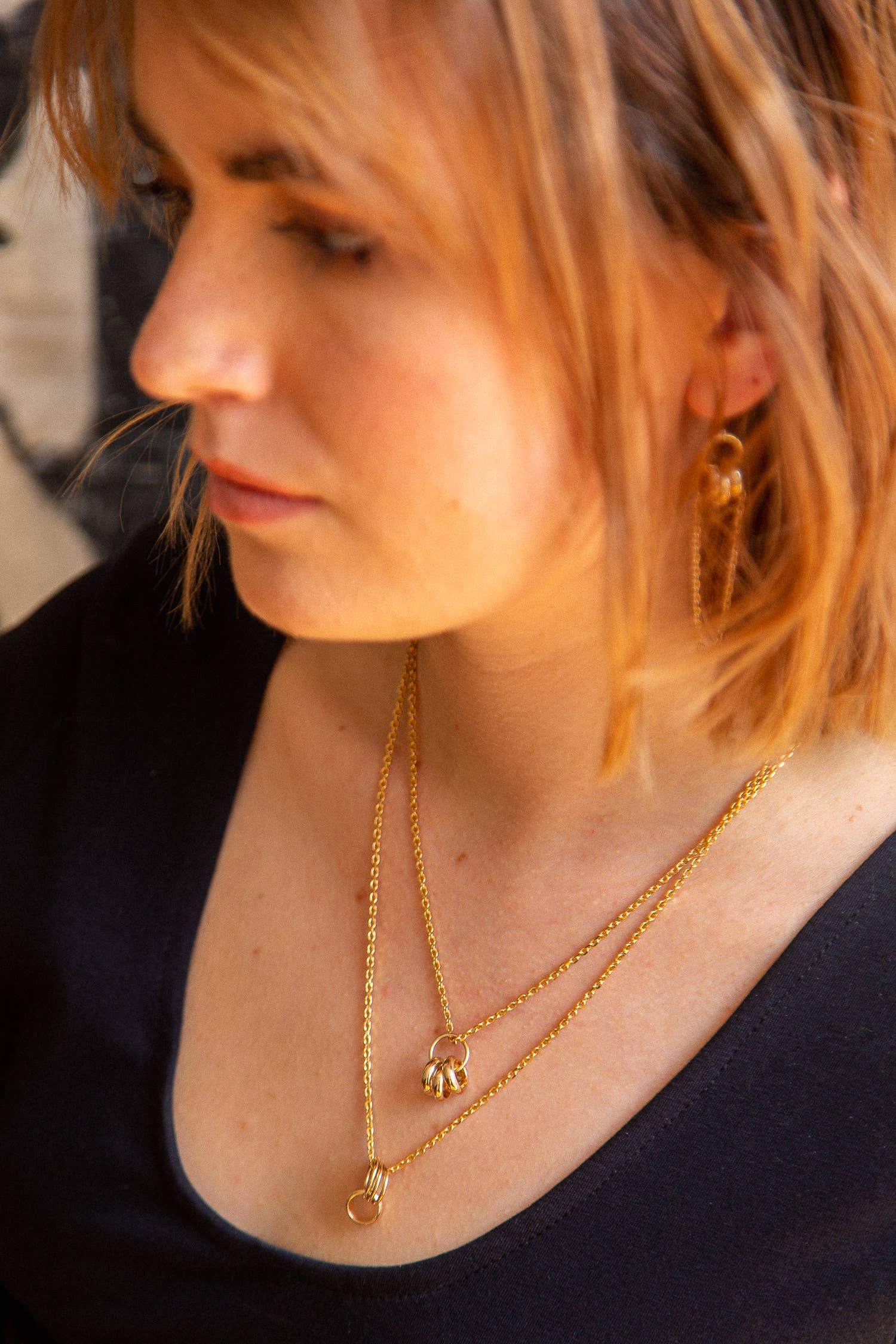 MaïMaï Bijoux - Wholesale Pendant/Charm Necklace - Ishtar necklace - Duo1