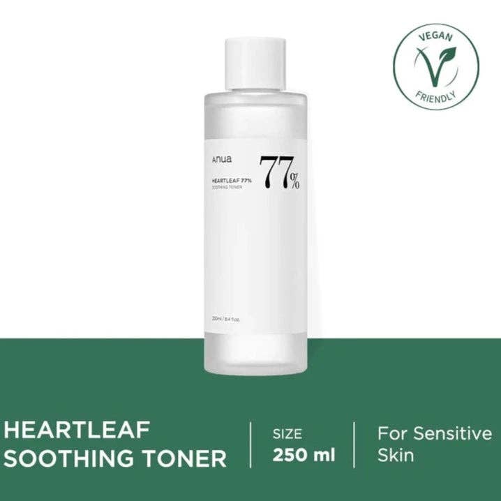 Sol Beauty Lab – Engroshandel Ansigtstoner – Anua Heartleaf 77% Beroligende Toner 250ml