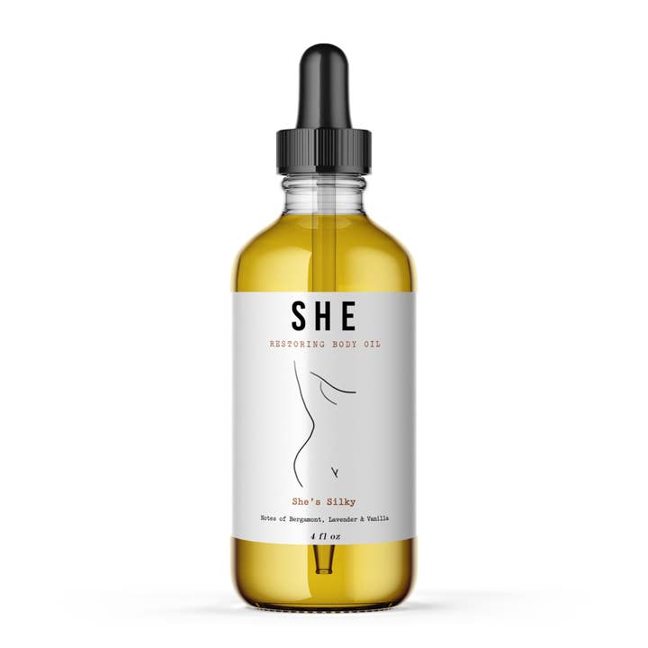 She's Silky - Restoring Body Oil for wholesale by SHE Skin + Body