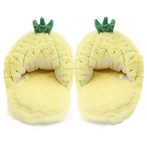 Millffy - Wholesale Slippers - Women's - Millffy Plush Pitaya Slippers Avocado Slipper fruit Pineapple funny Slippers8