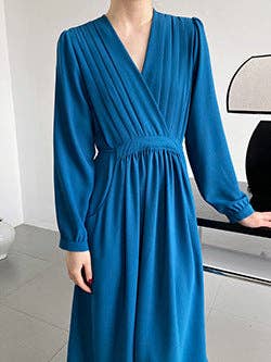 Marayn - Vente Robe – femme - 2025 NOUVELLE Robe Noeud Élégante Moderne Chic Touche Chinoise2