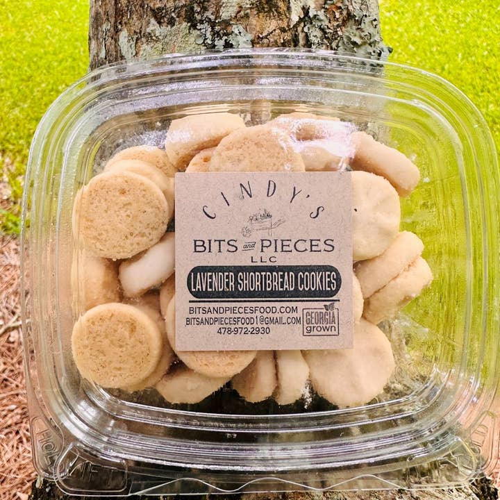 Cindy's Bits and Pieces - Wholesale Cookie - Lavender Shortbread Cookie