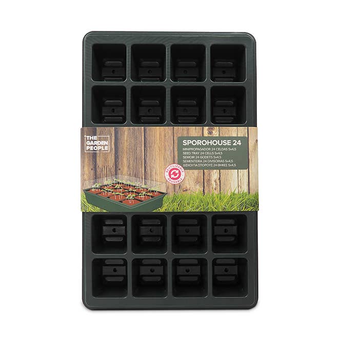 JARDIN Y NATURA OUTDOOR & GARDEN PRODUCTS SL - Wholesale Plant Pot - 24-cell seedbed with cover - SPOROHOUSE 240