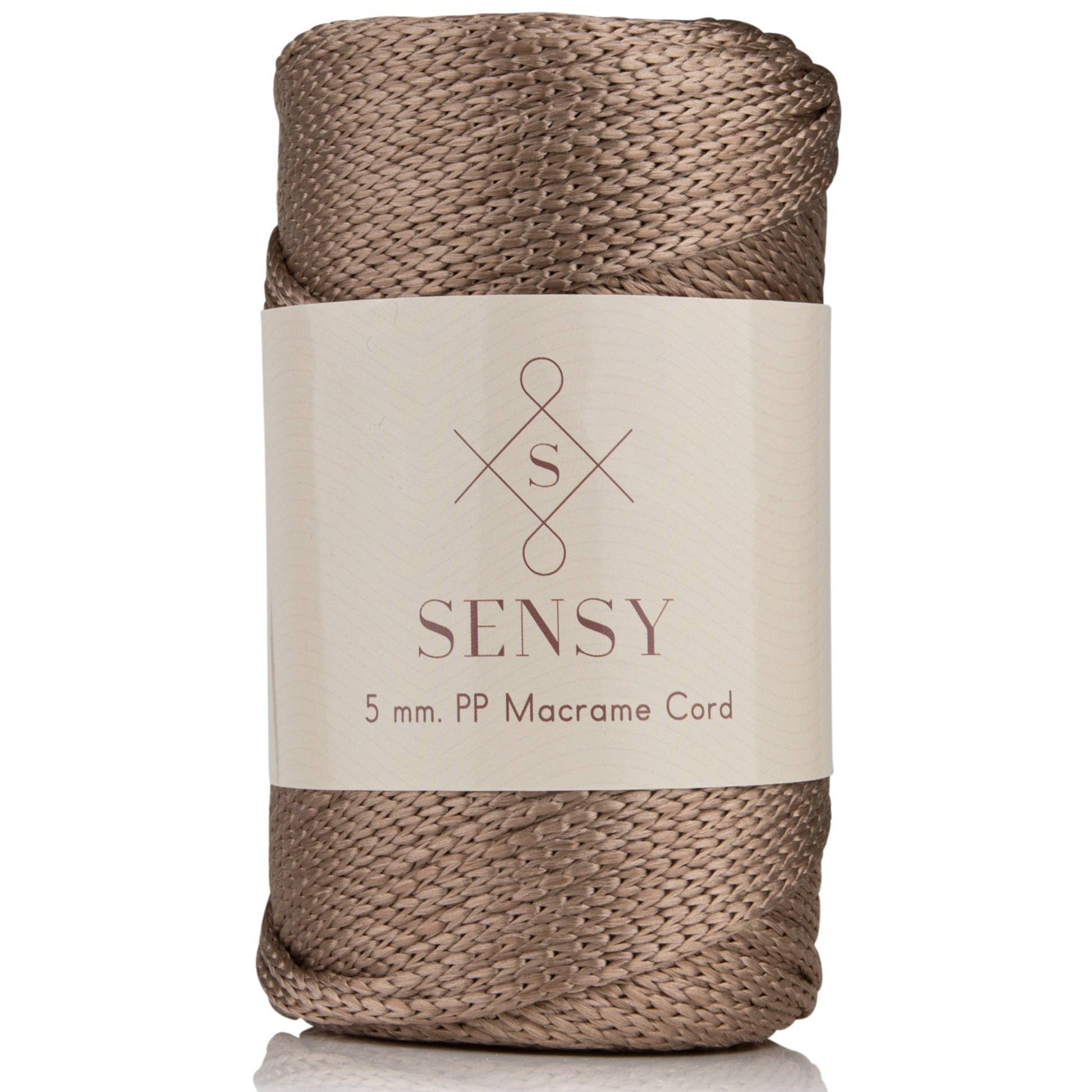 Sensy - Wholesale Yarn - Sensy Premium 5mm - 104 yards 100% Polyester Macrame Yarn48