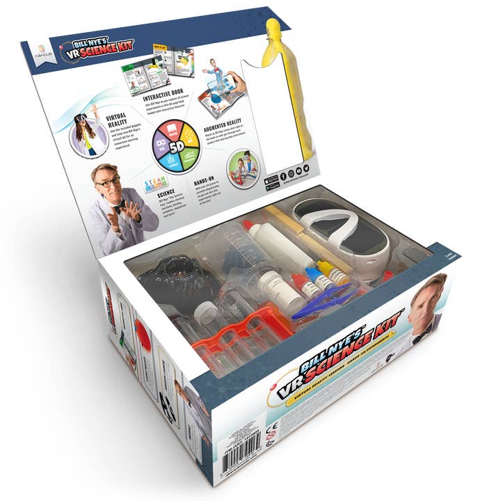 Abacus Brands, Inc. - Wholesale Toy Set - Kids - Bill Nye's VR Science Kit - Virtual Reality Science Set