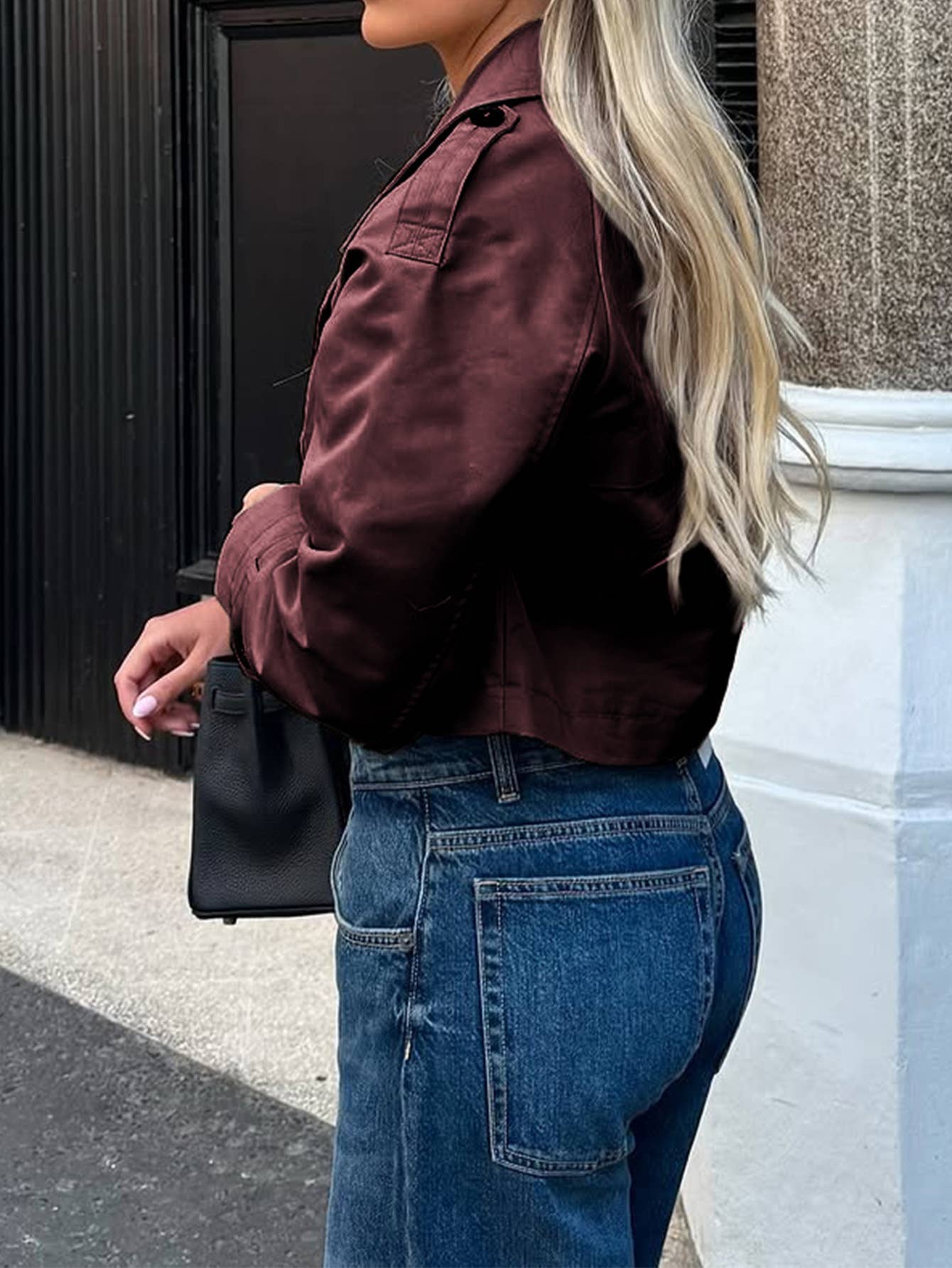 ElevateWell - Wholesale Jacket - Women's - Button-Up Short Jacket3