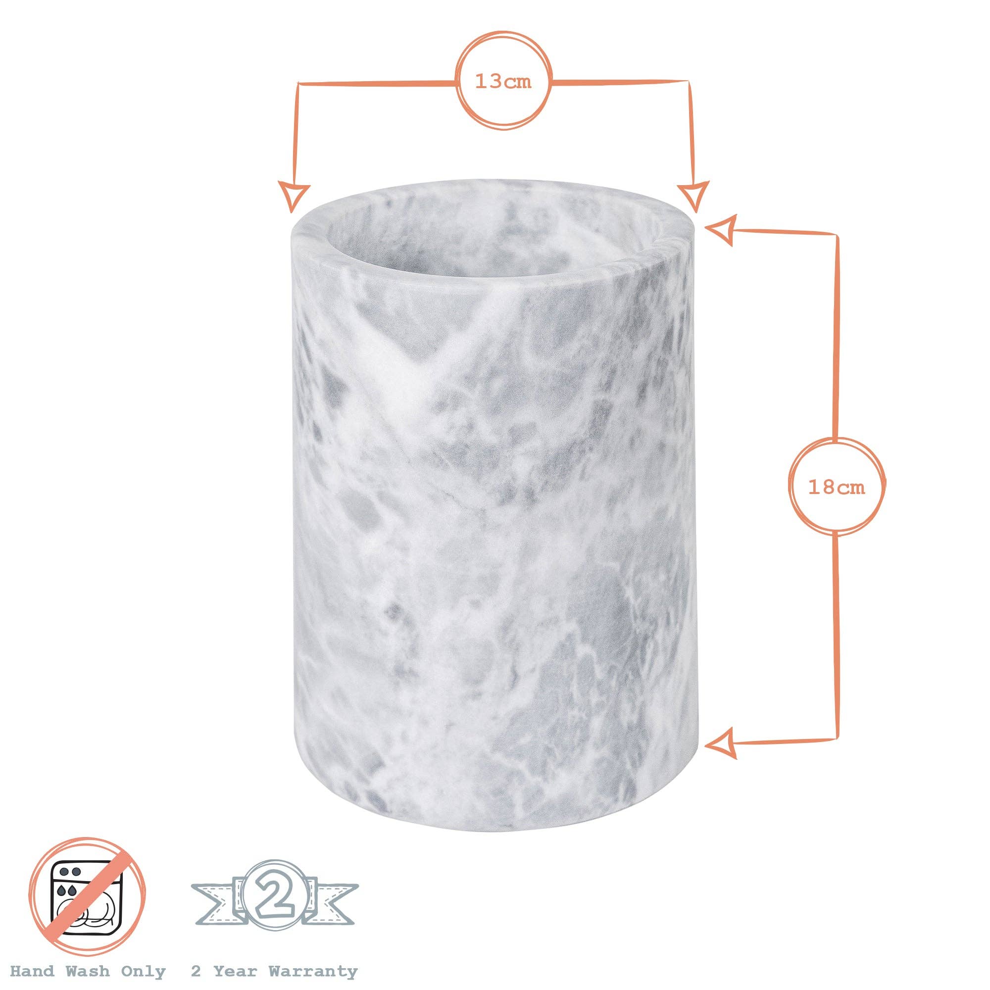 Rinkit Ltd - Wholesale Wine Bucket - Argon Tableware Marble Wine Cooler5