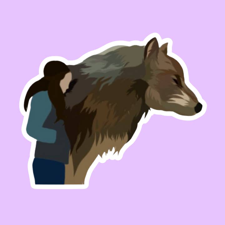 Shadows of Sunshine - Wholesale Sticker - Bella and Wolf Jacob Twilight Inspired Sticker0