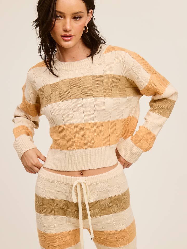 Top en tricot texturé pour la vente par Ultramarine