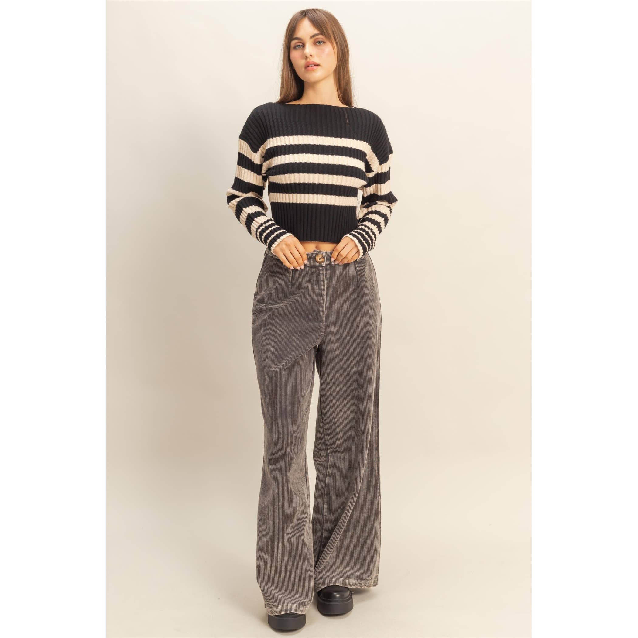 HYFVE - Wholesale Pants - Women's - Snow Garment Washed Corduroy Trousers6