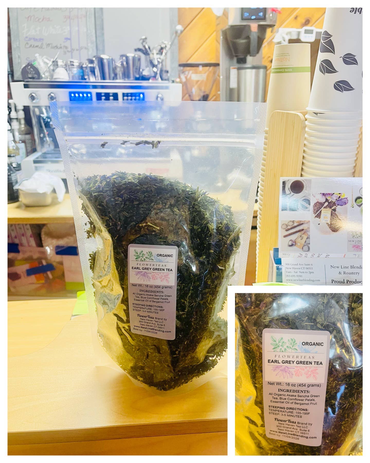 FlowerTeas – Engroshandel Løs te – Løsbladet te i løs vægt 1 lbs Kommerciel brygning Fødevareservice33