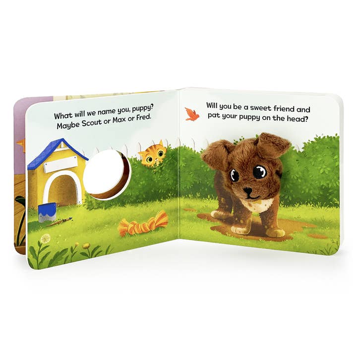 Cottage Door Press - Wholesale Baby & Toddler Book (0-2) - Puppy Love Interactive Finger Puppet Board Book2