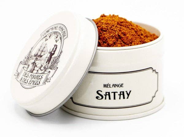 Compagnie Française des Poivres et Epices - Vendita all'ingrosso Mix di spezie secche - Miscela Satay1