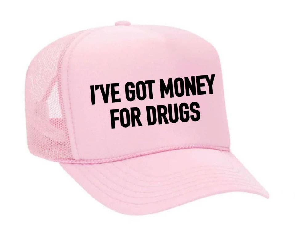 Inappropriate Trucker Hats – Großhandel Trucker-Cap – Unisex – Ich habe Geld für Drugs Trucker Hat17