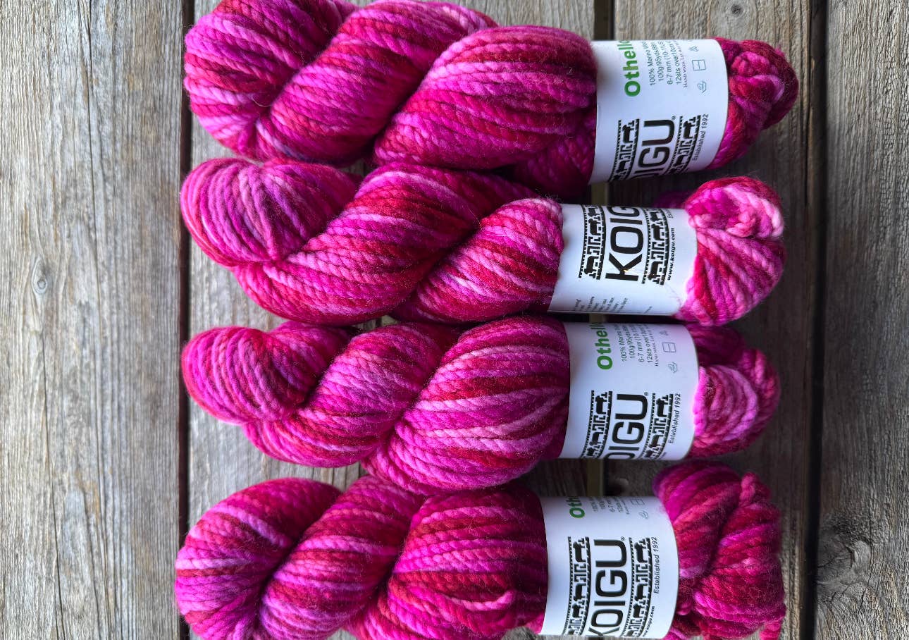 Koigu Wool Designs – Engroshandel Garn – Koigu Othello chunky merino garn gruppe A9