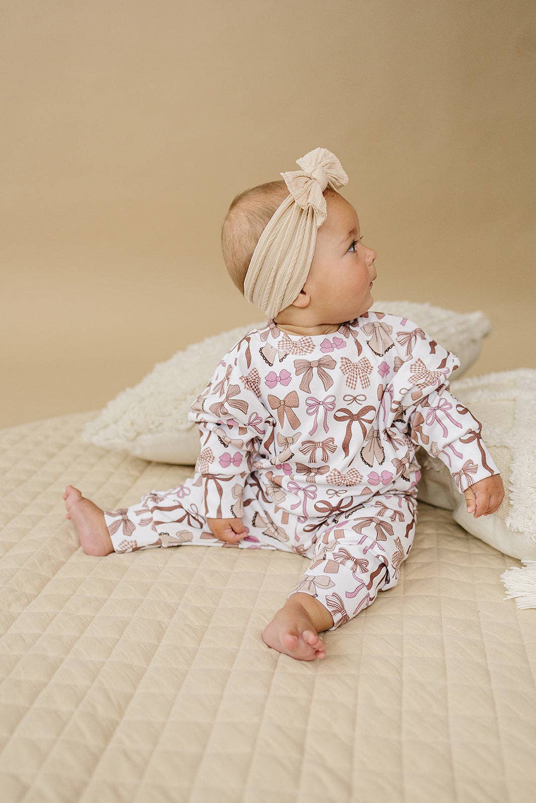 Lucky Panda Kids - Wholesale Top & Pant Set - Kids - Jogger Set | Mocha Bows13