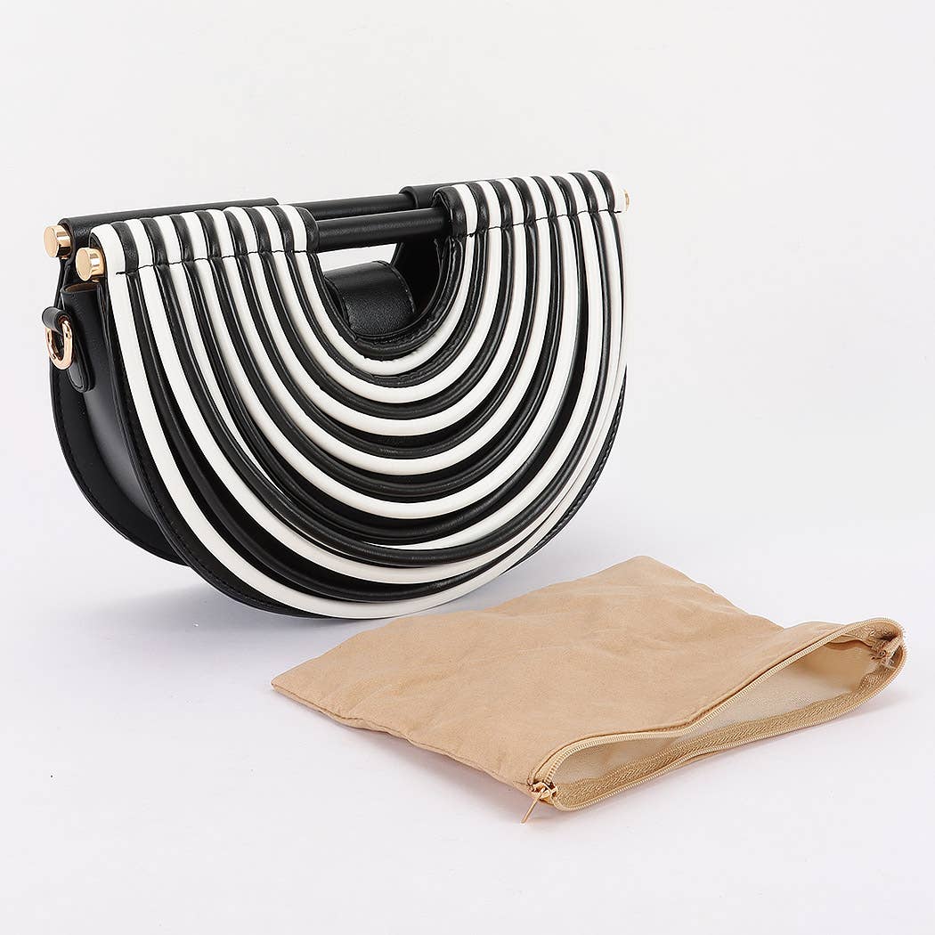 3AM BY H&D ACCESSORIES - Wholesale Crossbody Bag - Women's - Metallic Faux Leather Noodle Bag10