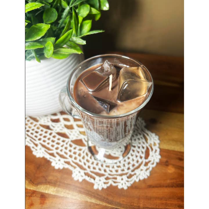 Val Viola Candles - Wholesale Jar/Filled Candle - Iced Latte Coffee Candle | Gel and Soy Wax2