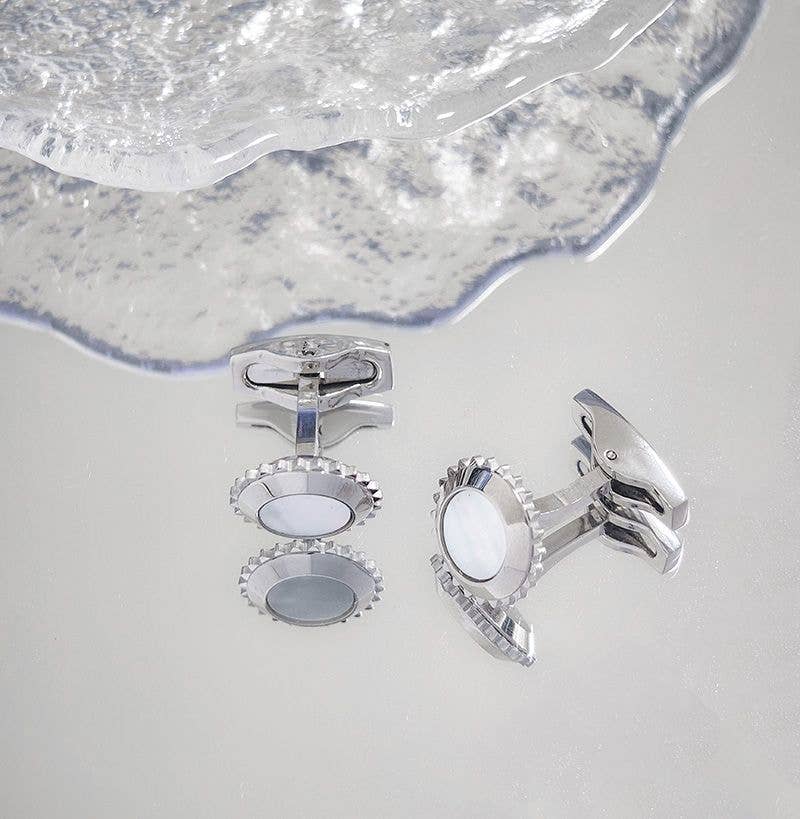 AMORINO SRL - Wholesale Cufflinks - MEN'S CUFFLINKS WITH STONE - RD241112B57X6