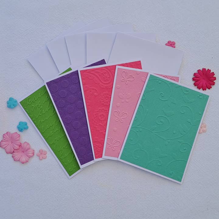 Mini greeting card set - Peppermint Puff for wholesale by Songbird Crafts