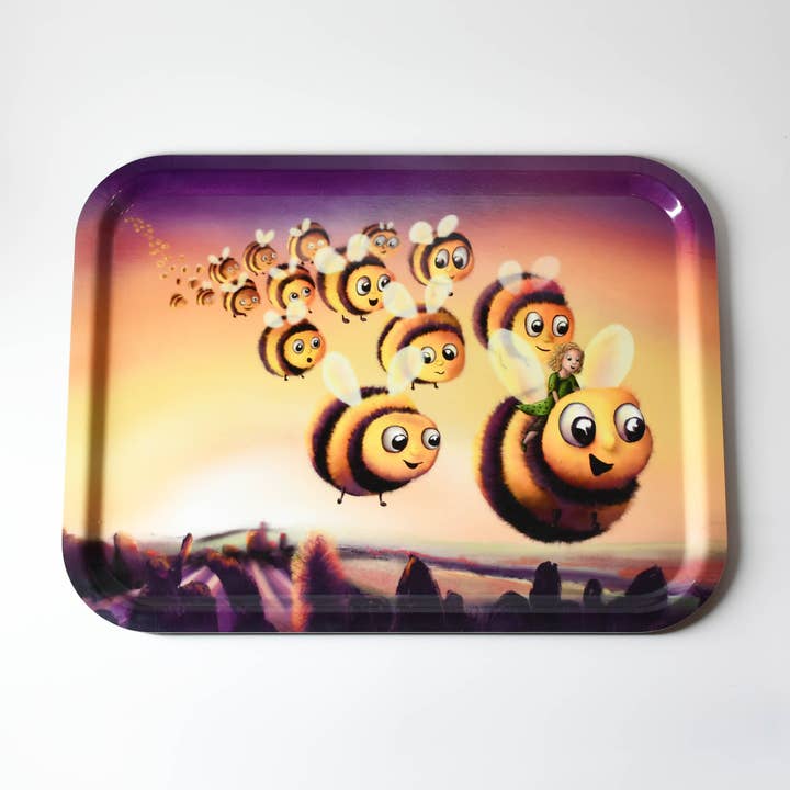 Serving Trays - Bee Friends for wholesale by Ethereal Earth