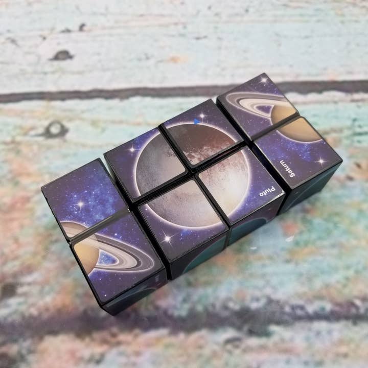 MIAS SHOP – wholesale Fidget toy – Kids – Starry Sky Planet Infinity Magnetic Cube Sensory Fidget Toy2