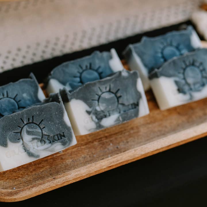 Grass Fed Skin - Wholesale Bar Soap - Tallow Activated Charcoal Soap2