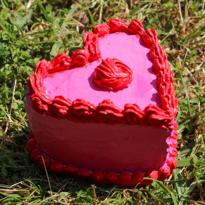Sweet Treats Cake Incense Holder Pink & Red for wholesale by I Thought That Was Cake