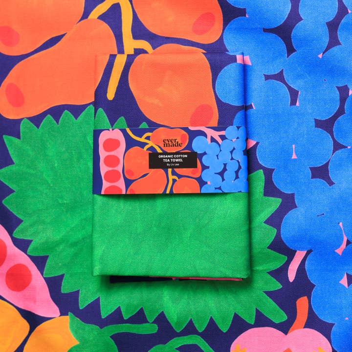 Fruits of the Amazon Tea Towel by Liv Lee for wholesale by Evermade