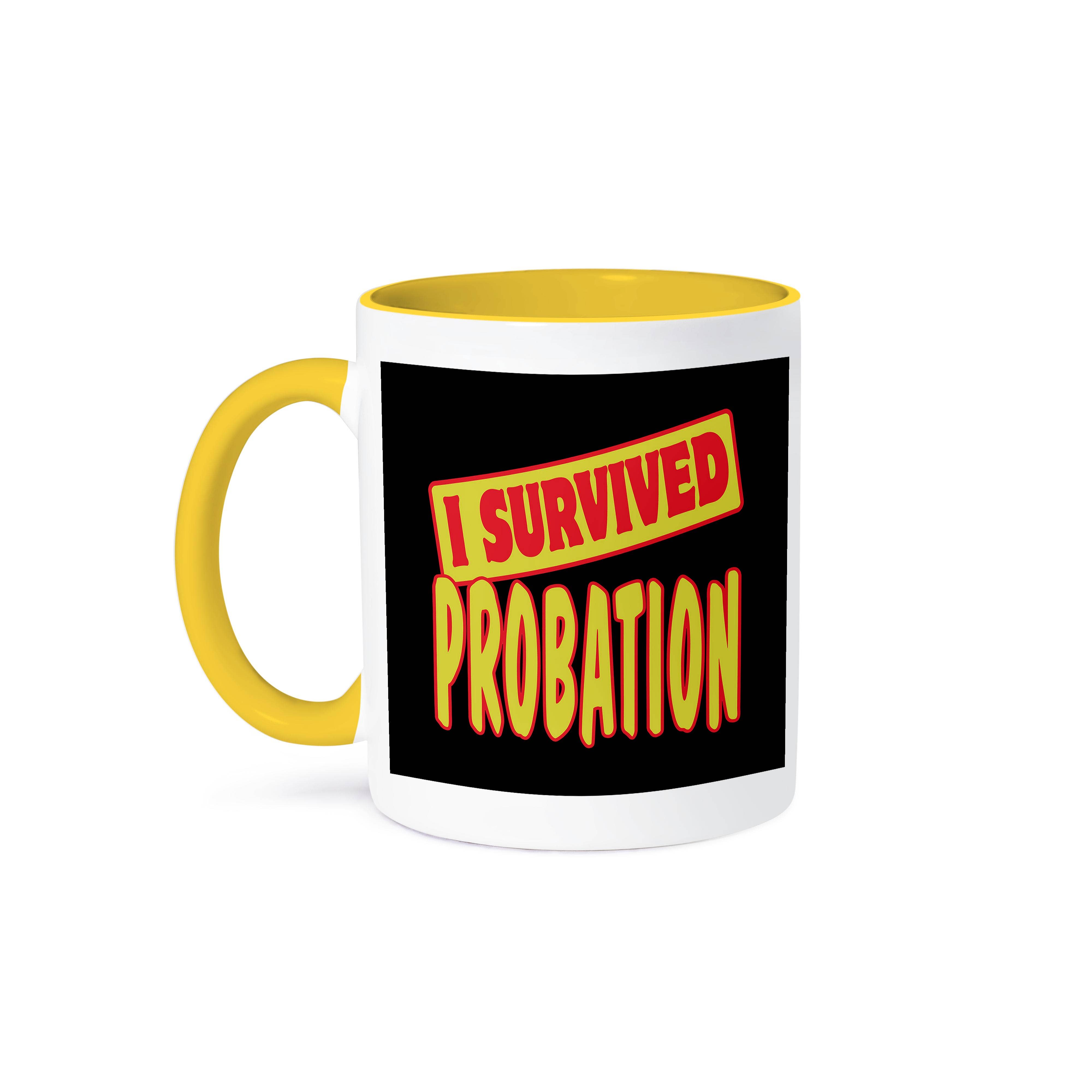 3dRose - Wholesale Coffee Mug - 3dRose, I Survived Probation Survial Pride And Humor Design, Mug0