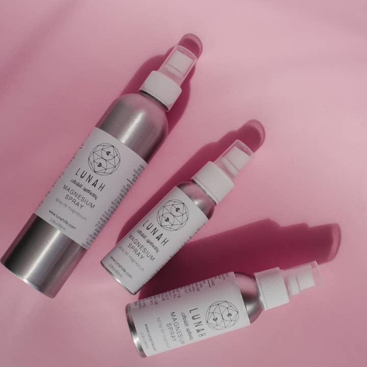 Magnesium Spray for engroshandel hos Lunah Life