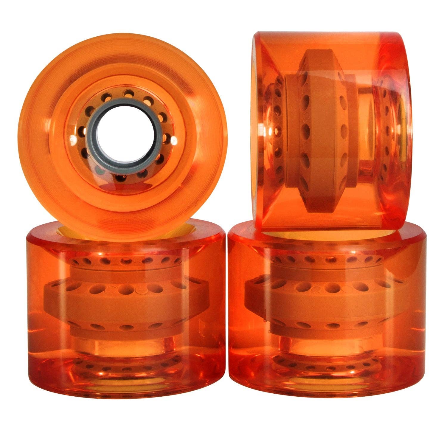 Cal 7 - Wholesale Sporting Accessories - 60x44 83A Polyurethane Skateboard Transparent Wheels4
