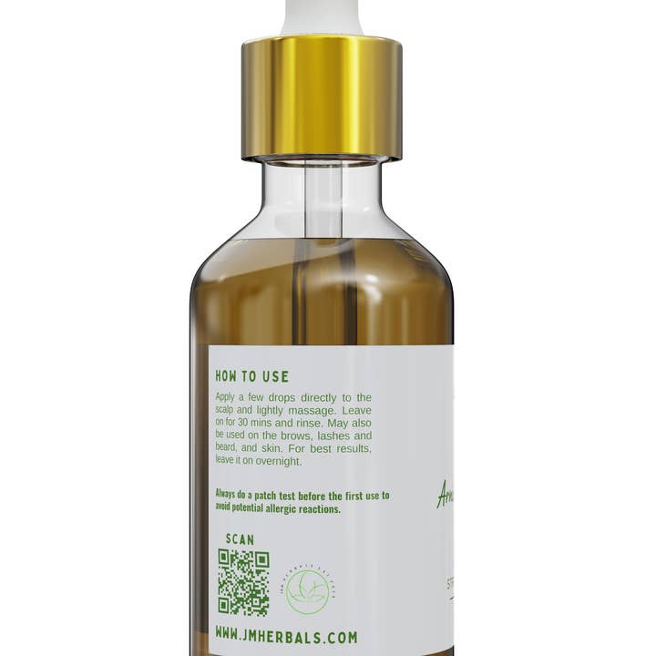 J&M Herbals - Wholesale Hair Oil - Arnica + Rosemary Hair oil