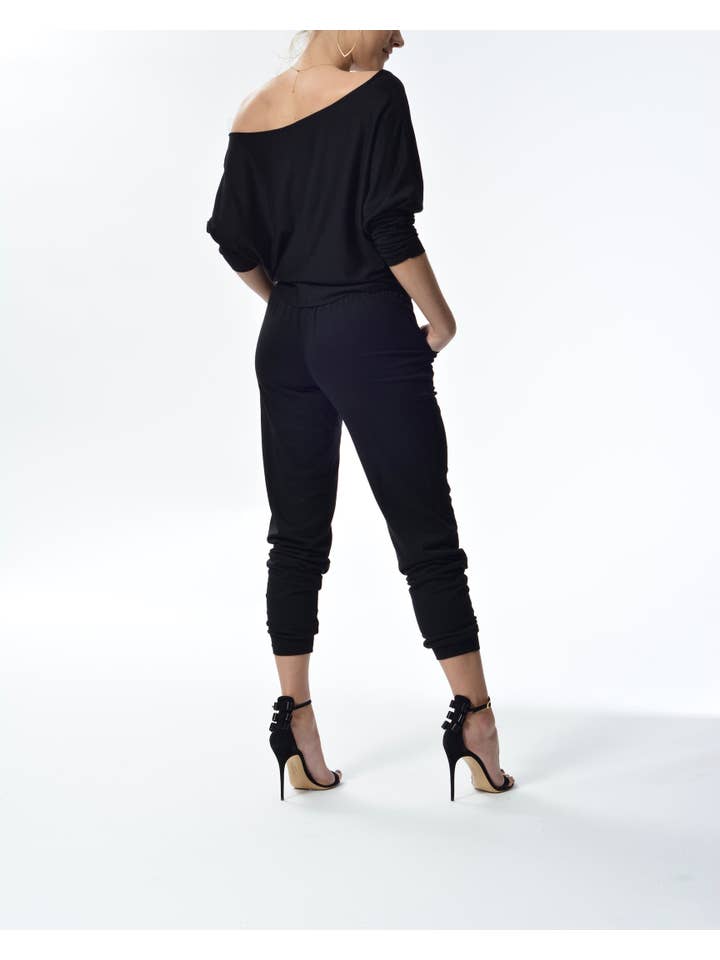 Tracy Nicole – Calças - Mulher por atacado – Joggers com cordão Jessica4