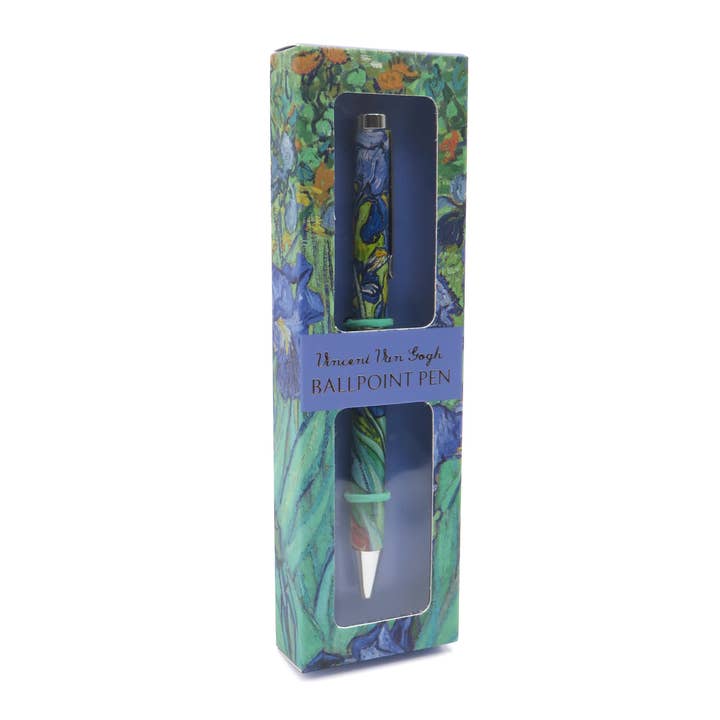 Robert Frederick Ltd - Vente Stylos - Stylo à bille Van Gogh Iris dans coffret cadeau4