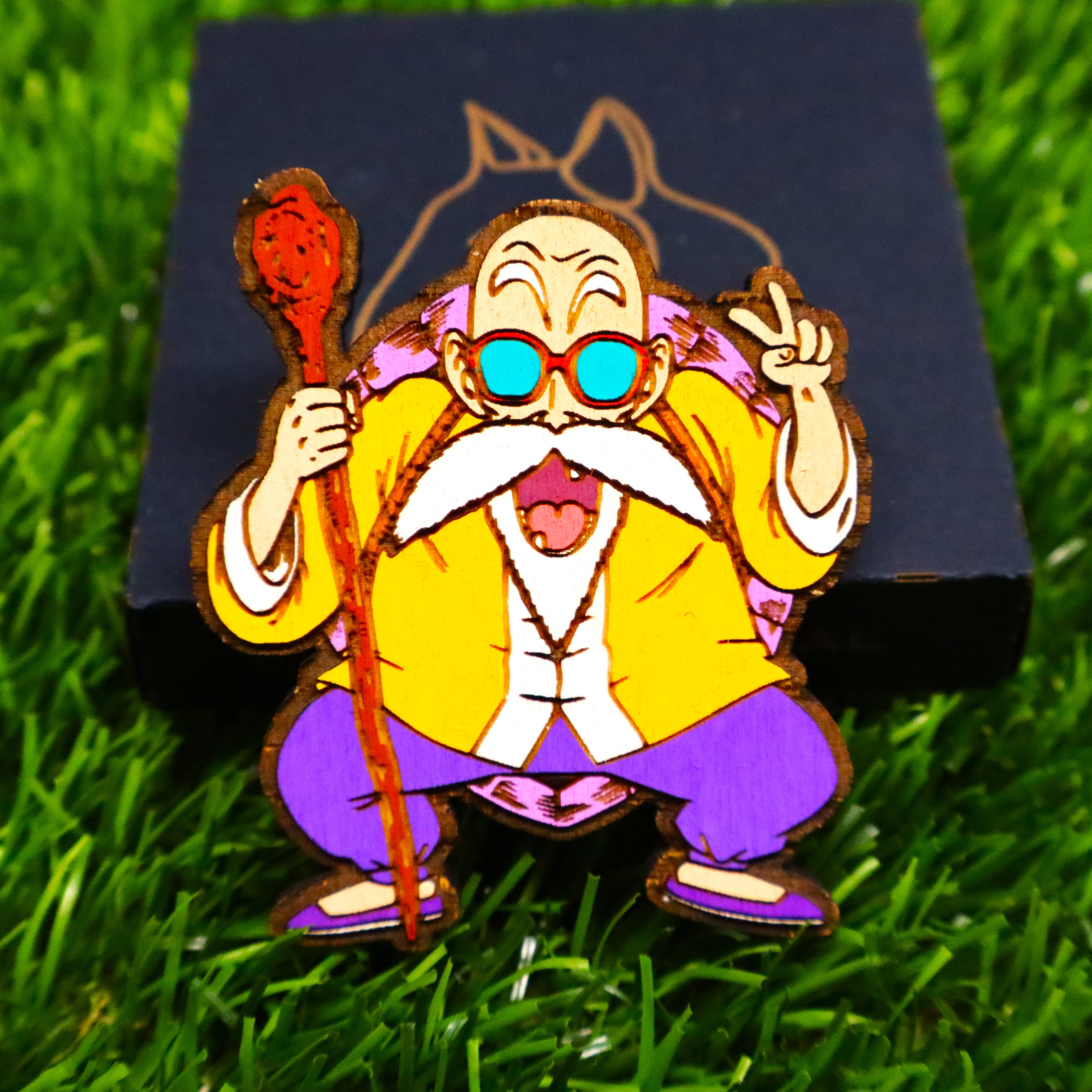 Herbs&Belles - Wholesale Magnet - Master Roshi Magnet – Dragon Ball Anime Unique Collectible0