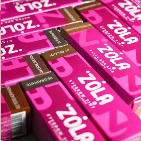 VIAI Beauty - Wholesale Eyebrow pencil/filler - ZOLA EYEBROW TINT WITH COLLAGEN 04 DARK BROWN 15ML 053152