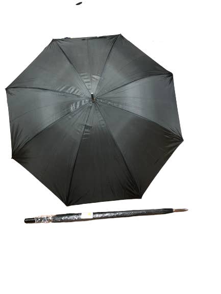 Mardi Gras Creations - Wholesale Umbrella - Unisex - Black Golf Umbrella