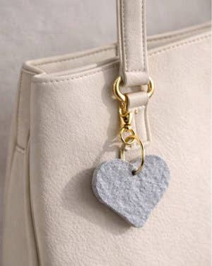 Scandinavian Hearts - Wholesale Purse/Bag Accessory - Women's - Felt Heart Purse Charm Minimalist Ksychain13