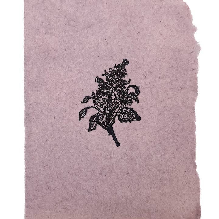 farmette - Wholesale Everyday Greeting Card - lilac branch