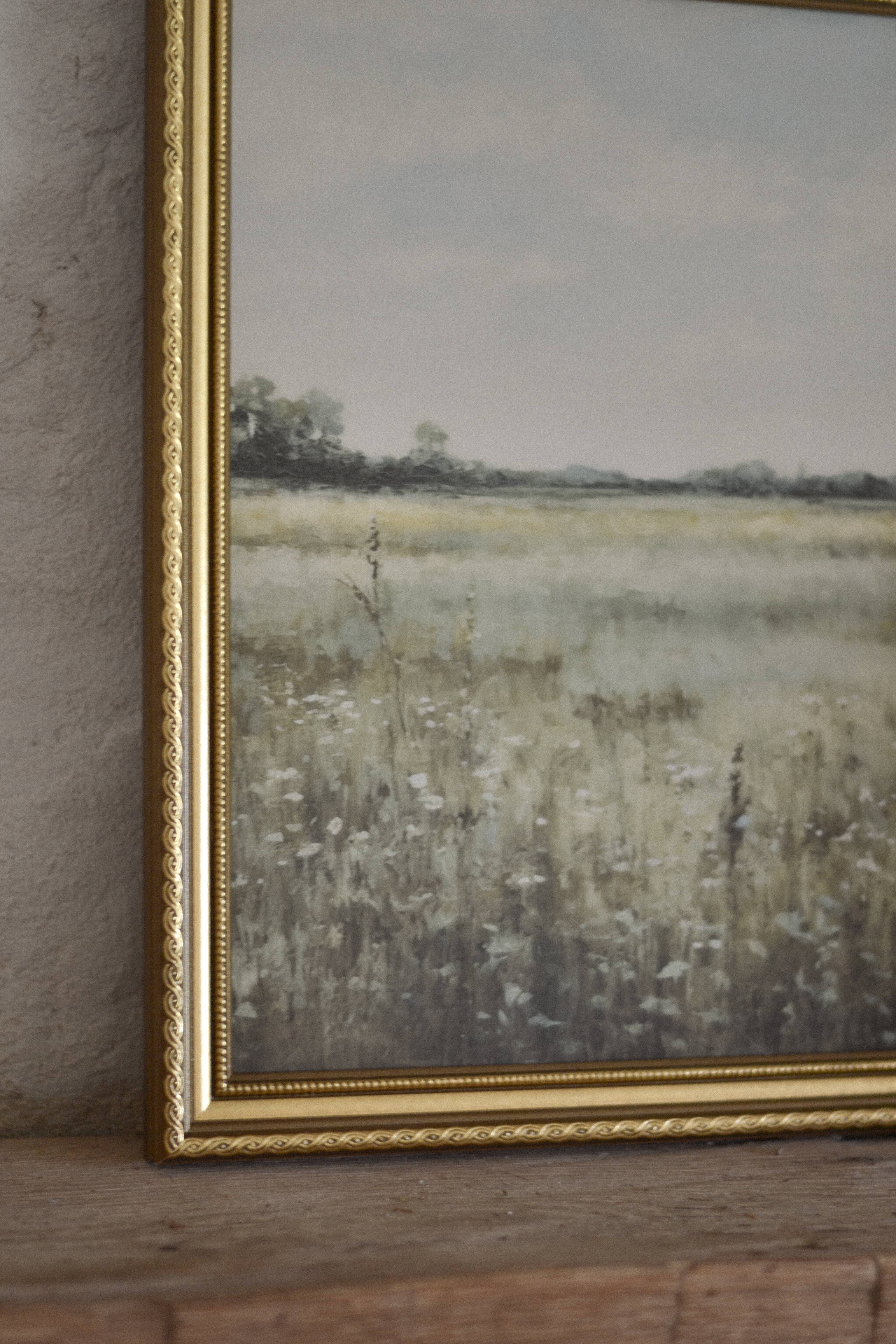 White Gables Home By Aimee Weaver Designs - Wholesale Art Print - Windswept Field Artwork3