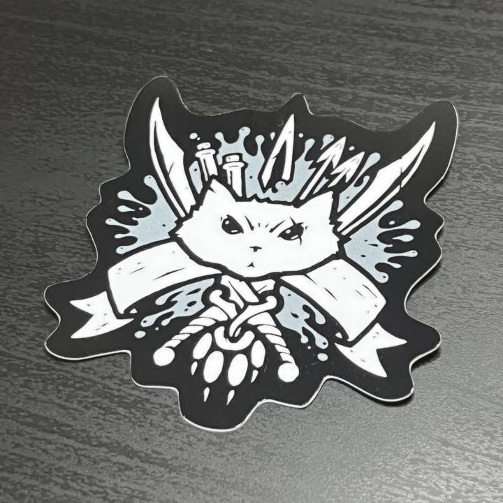 Blood Hunter Stickers - 3in. for wholesale by Caverns & Calicos