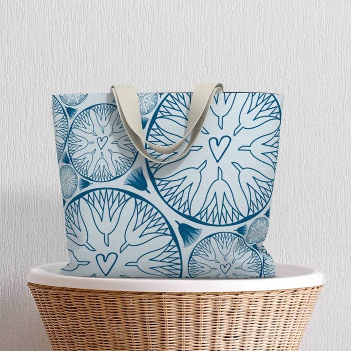 Szossari Love market tote for wholesale by Szossari