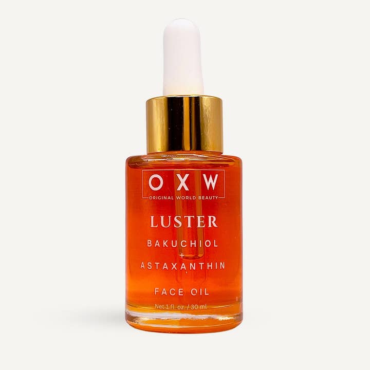 OXW Beauty – wholesale Facial oil – Luster Bakuchiol + Astaxanthin Face Oil Retinol Alternative