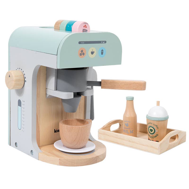 giftland - Wholesale Wood Toy - Kids - Wooden Coffee Machine Toy Set0