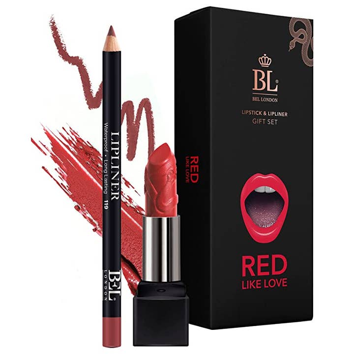 Eveline Cosmetics - Wholesale Lipstick Set - BEL London Color Matched Lip Liner & Lipstick Set1