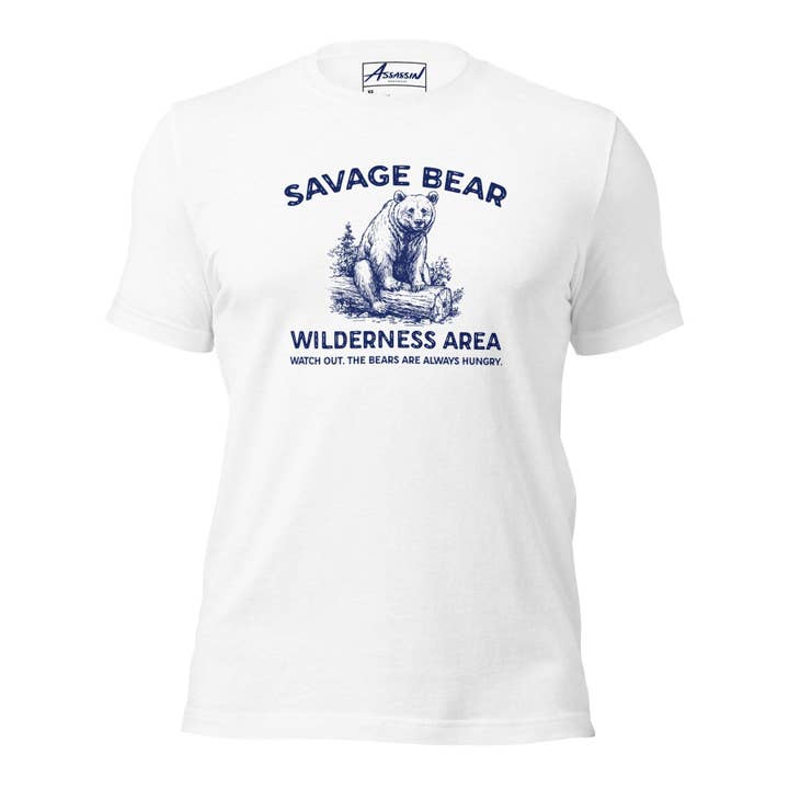 Savage Bear Wilderness Area T-Shirt for wholesale by Assassin Menswear