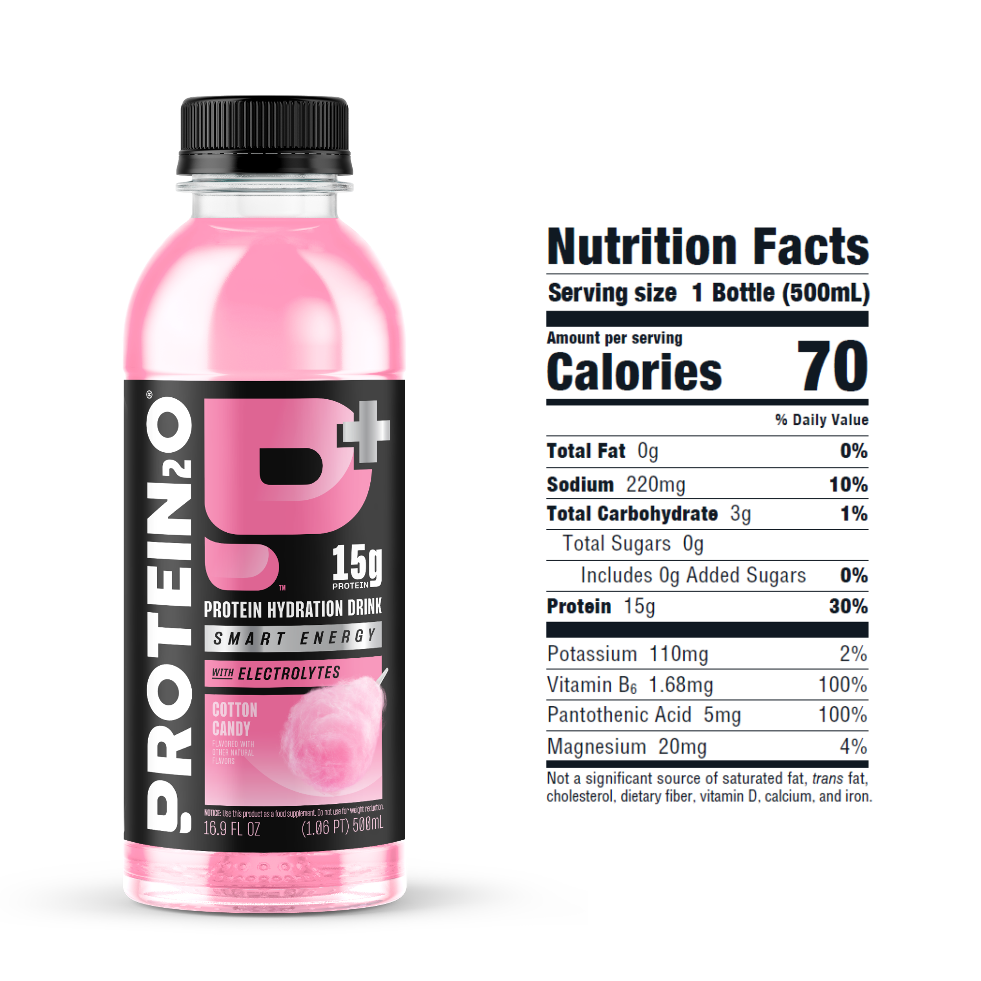 Protein2o - Wholesale Protein/Superfood Powder - Protein2o Cotton Candy2