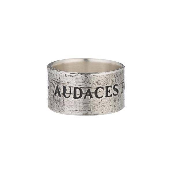 Luxus Ring Edelstein-Ring Finger Ringe Perlmutt Edelstahl Silber/Weiß Paris 