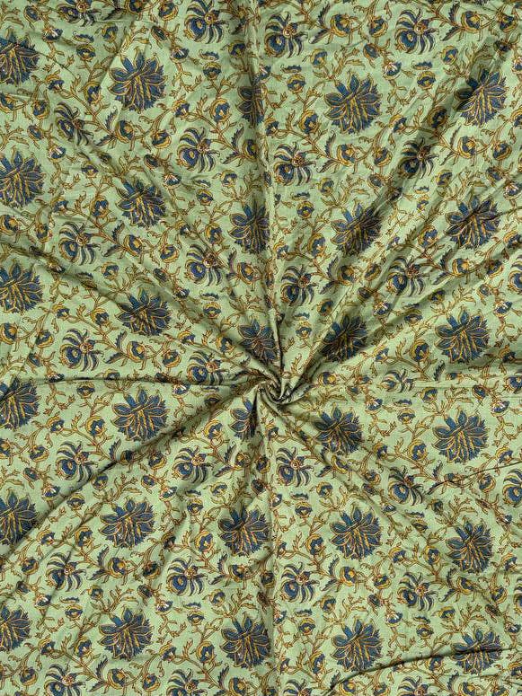 Blok bedrukte stof By The Yard Naaimateriaal Kleedkunst voor wholesale door bhavnas boutique